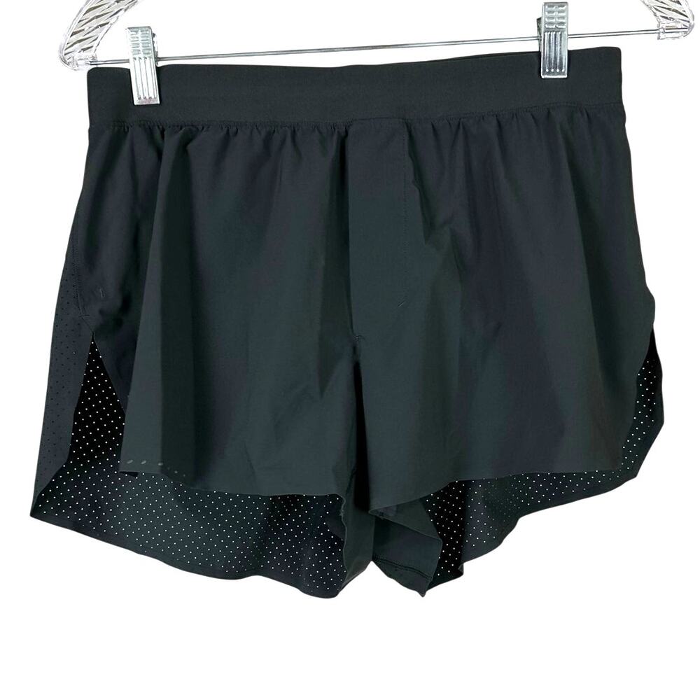 Lululemon Fast Free Black Shorts 3 Inch Inseam Men's Size Medium EUC